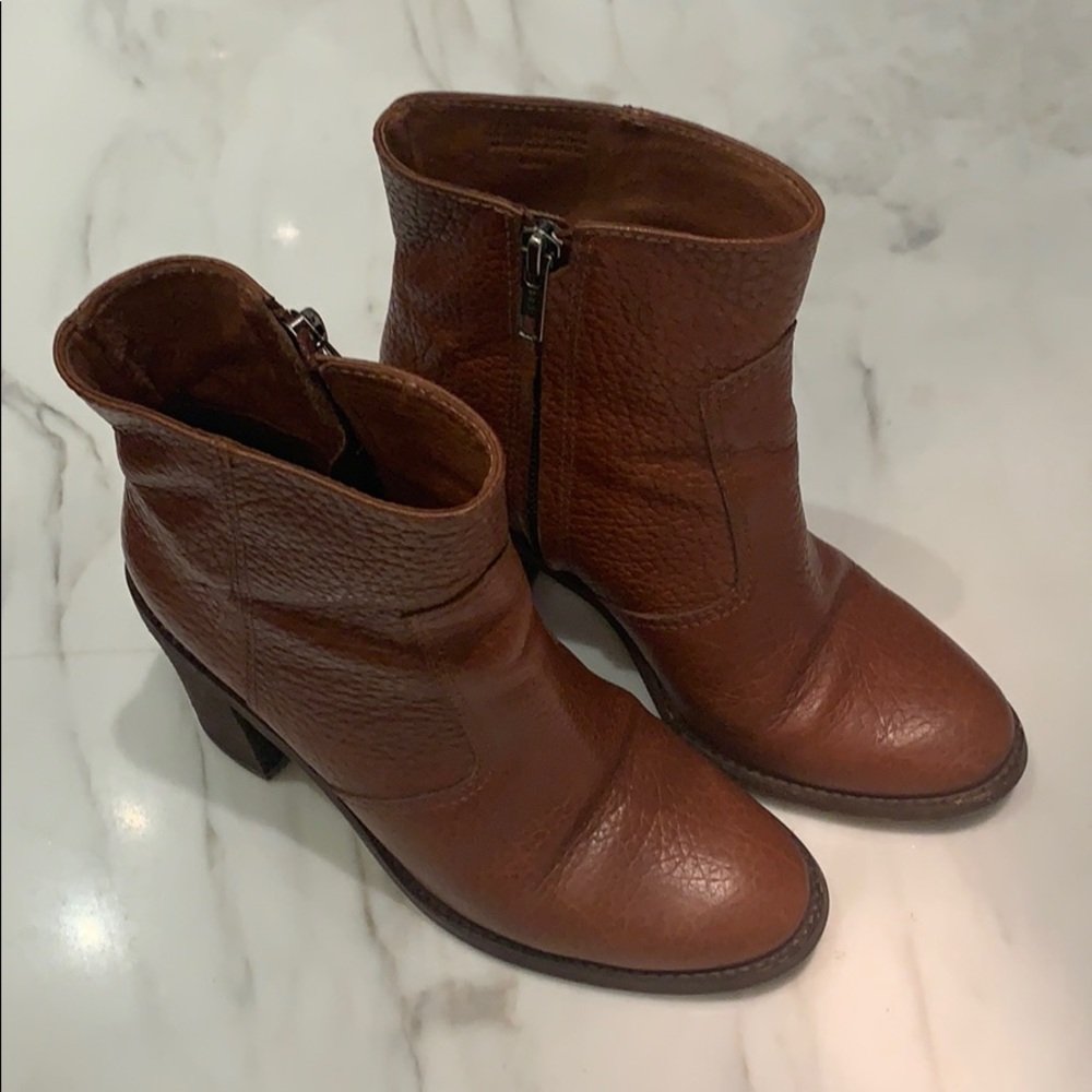 Madewell leather booties